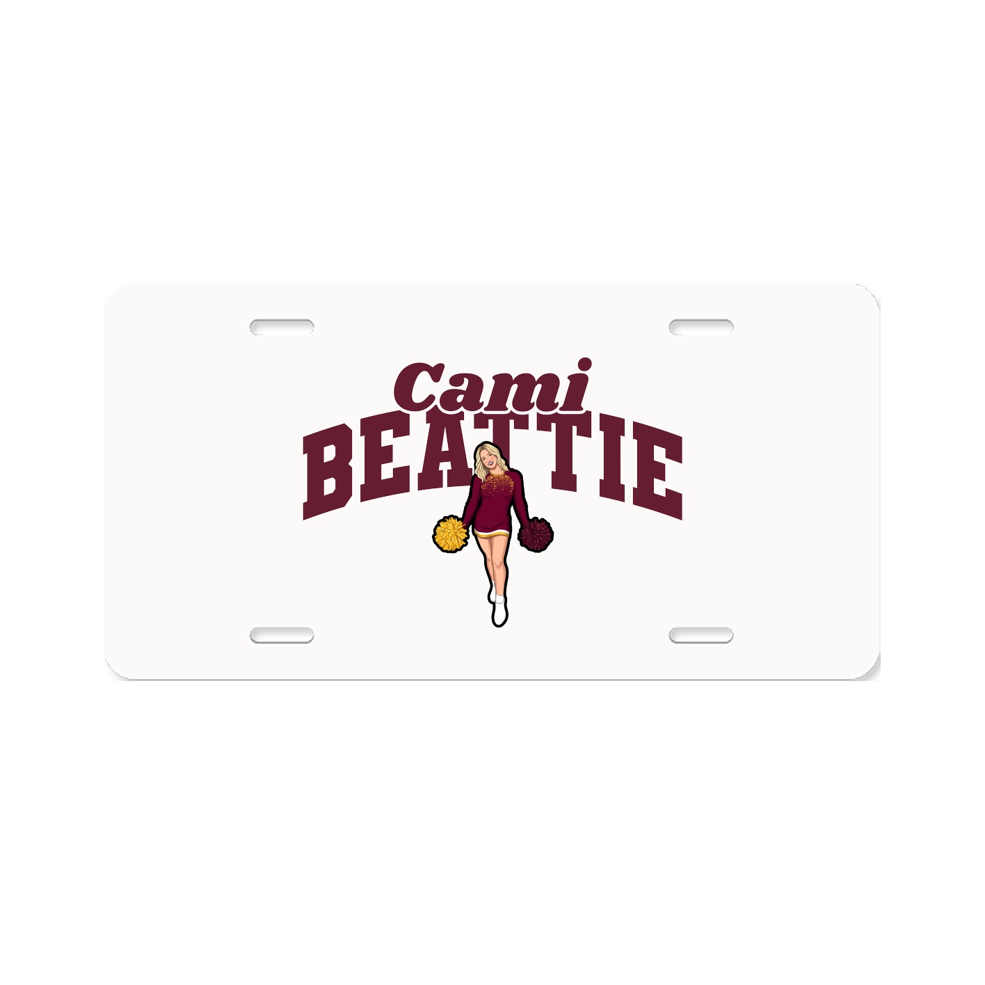 License Plate — Signature Arch in Classic