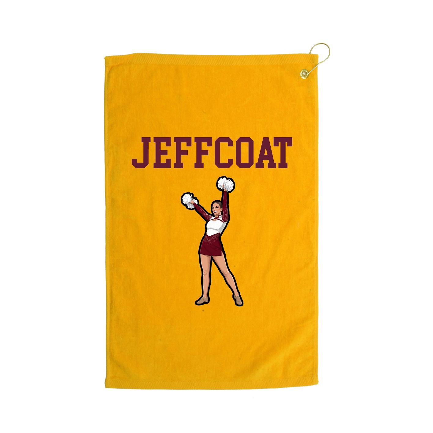 Golf Towel — Shirsey in Gold