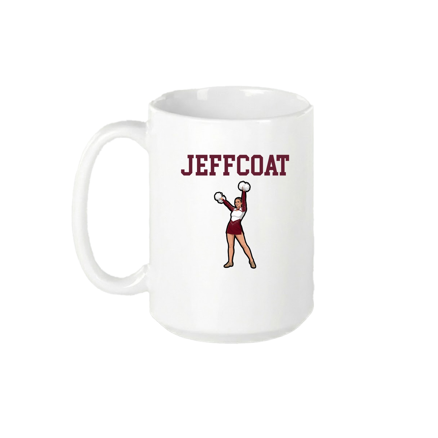 15oz Coffee Mug — Shirsey in White