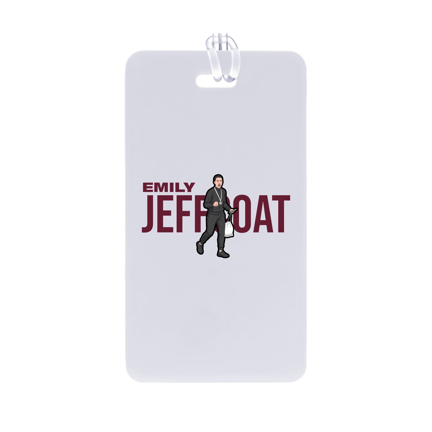 Bag Tag — Player Name in Classic