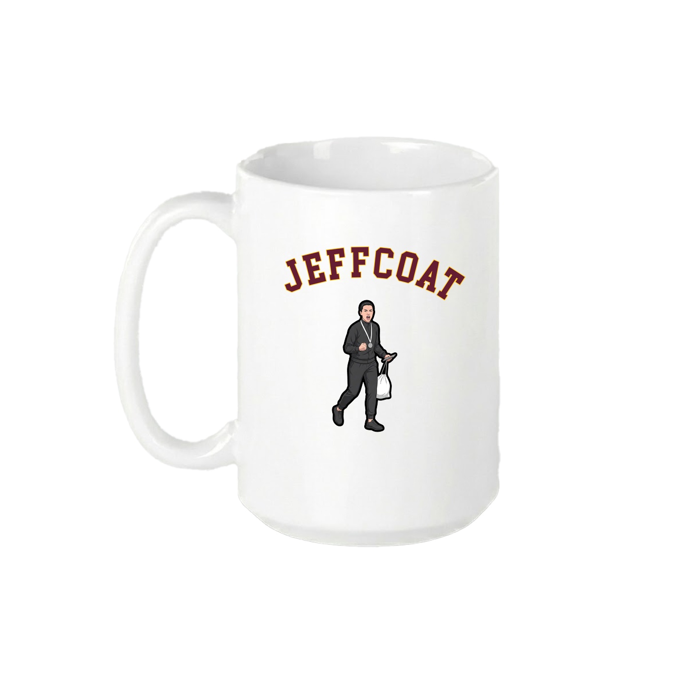15oz Coffee Mug — Shirsey Arch in White