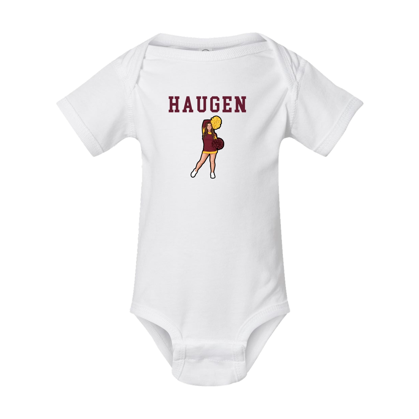 Baby Onesie — Shirsey in White