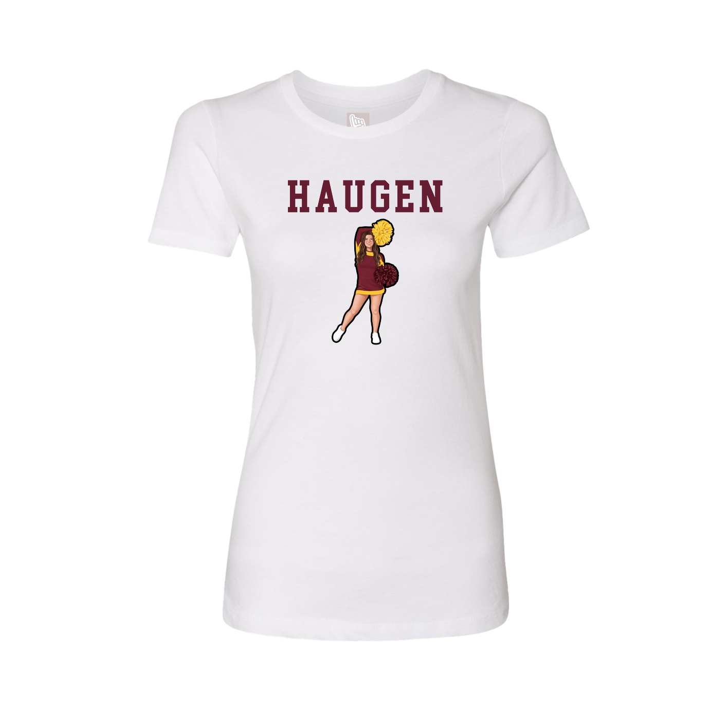 Fitted Women's Tee — Shirsey in White
