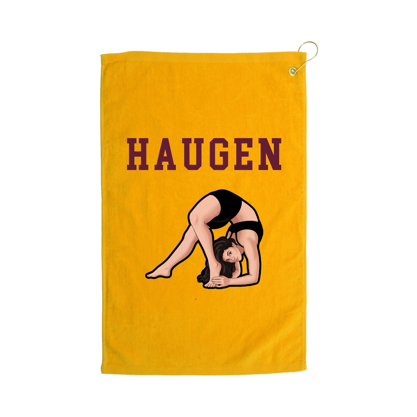 Golf Towel — Shirsey in Gold