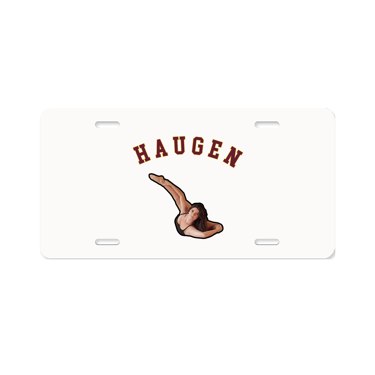 License Plate — Shirsey Arch in Classic