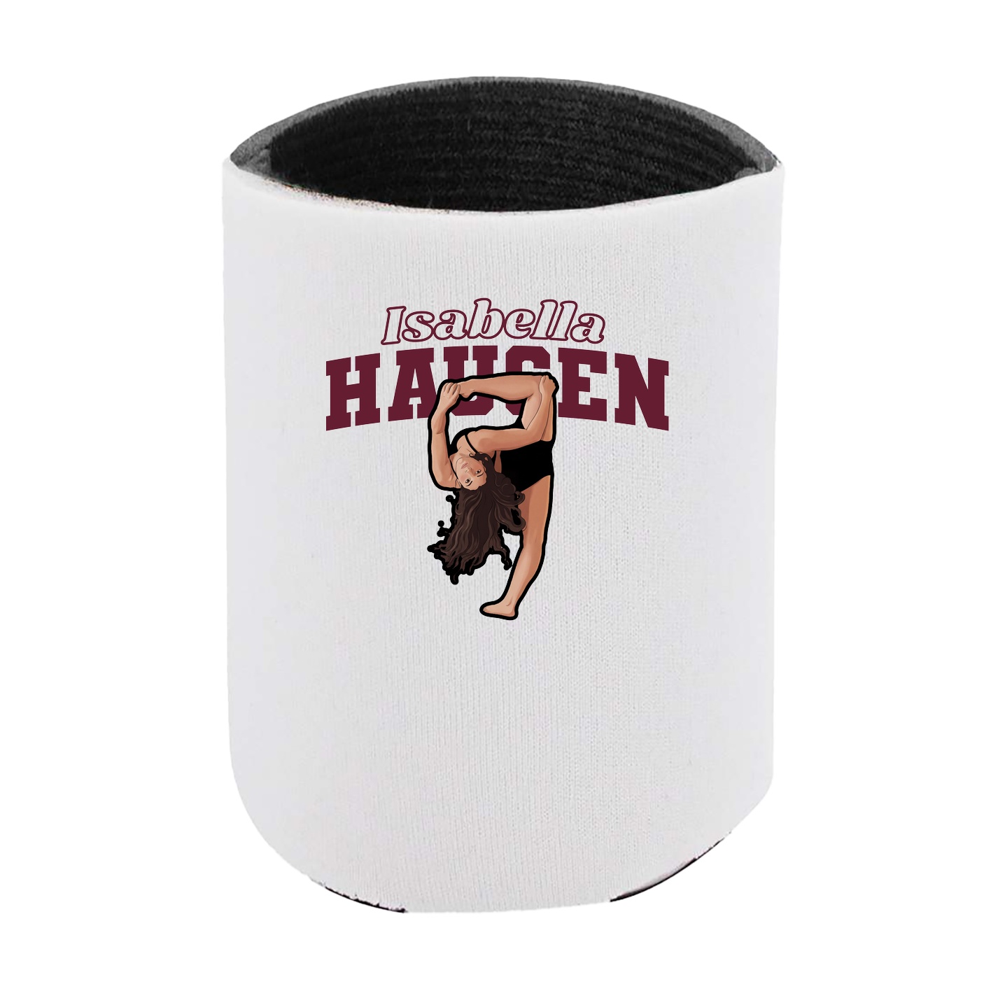 Can Holder — Name Arch in White