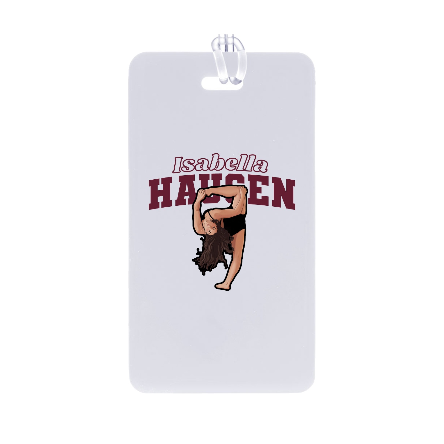 Bag Tag — Name Arch in Classic