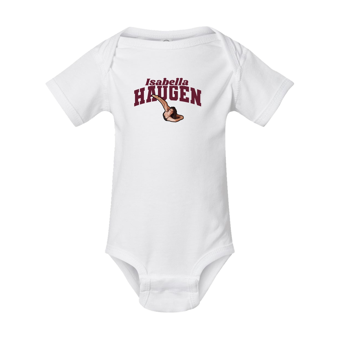 Baby Onesie — Signature Arch in White
