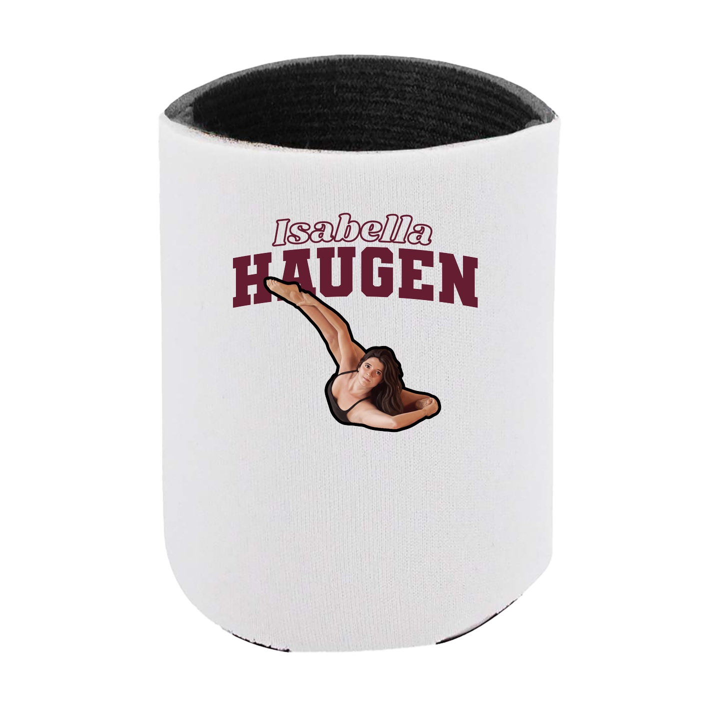 Can Holder — Name Arch in White
