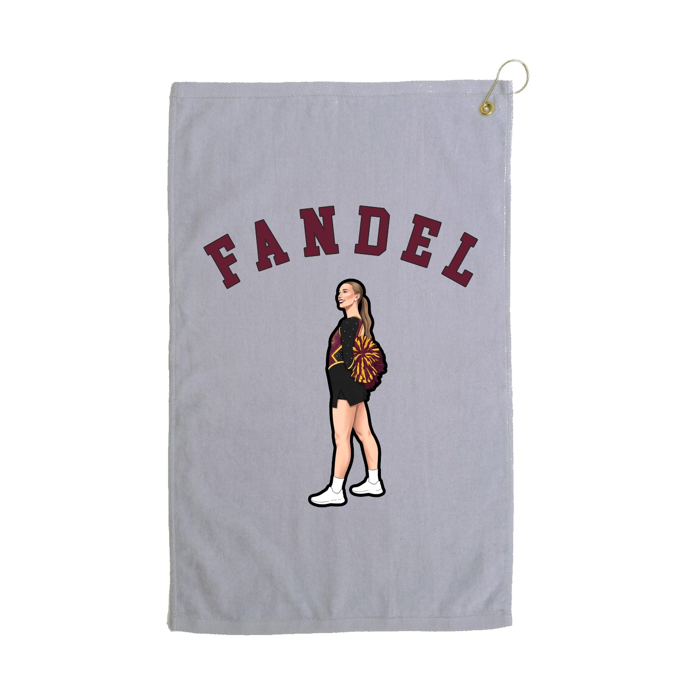 Golf Towel — Shirsey Arch in Grey