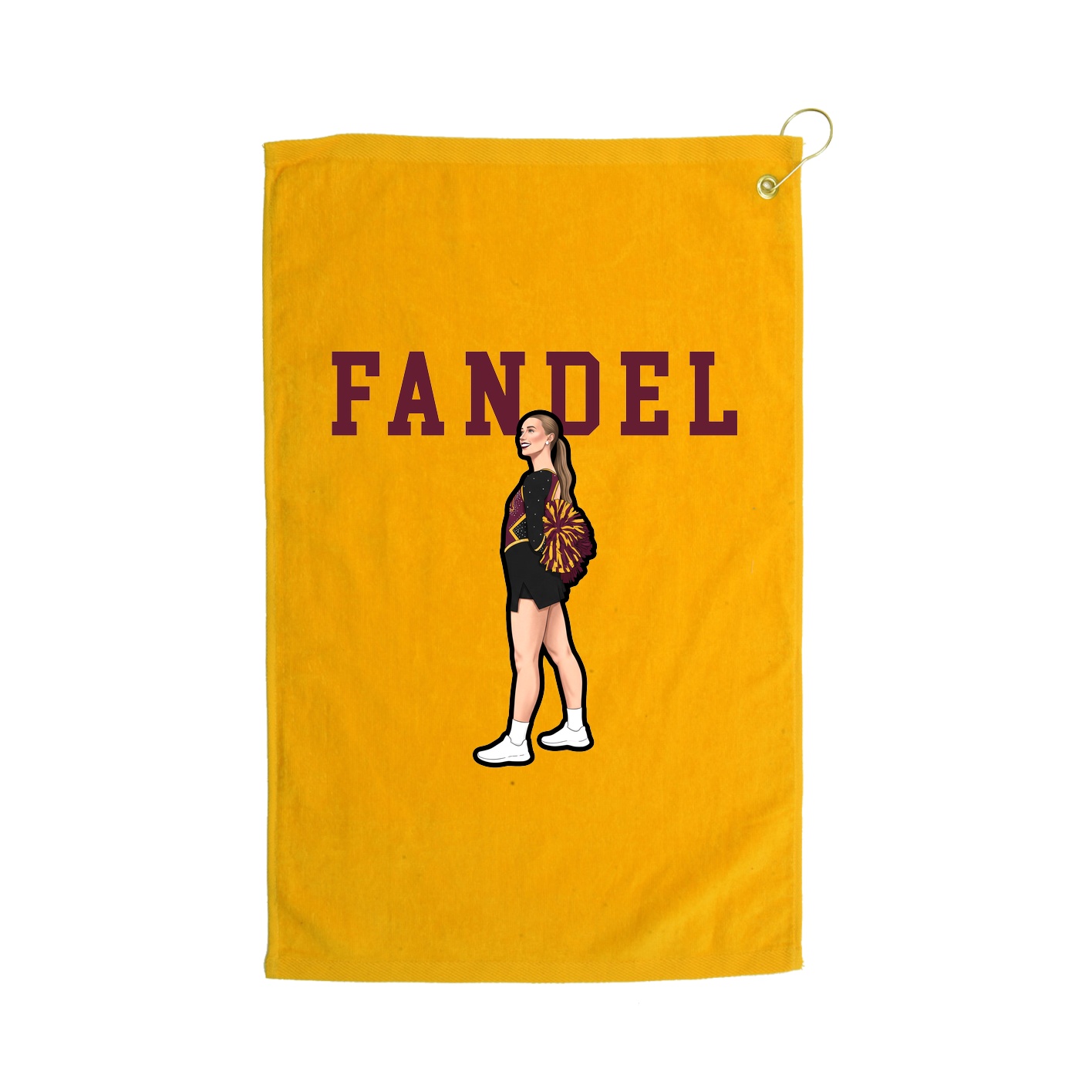 Golf Towel — Shirsey in Gold