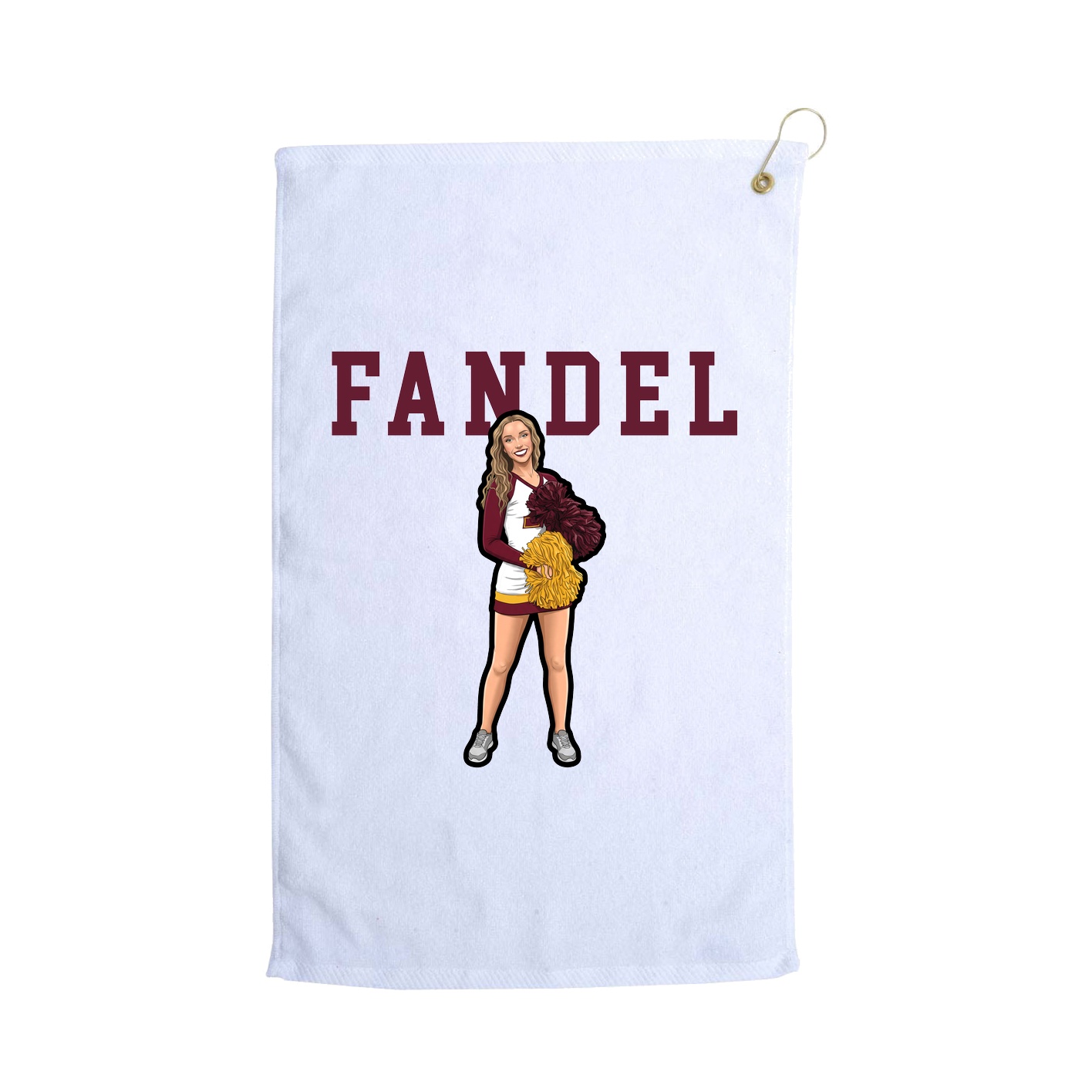 Golf Towel — Shirsey in White