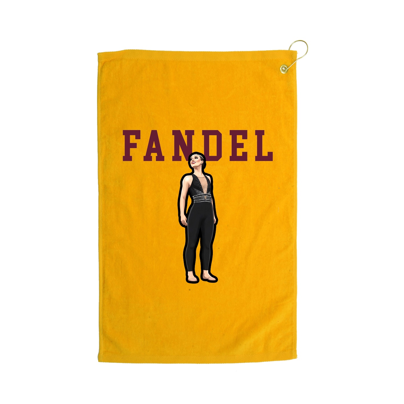 Golf Towel — Shirsey in Gold