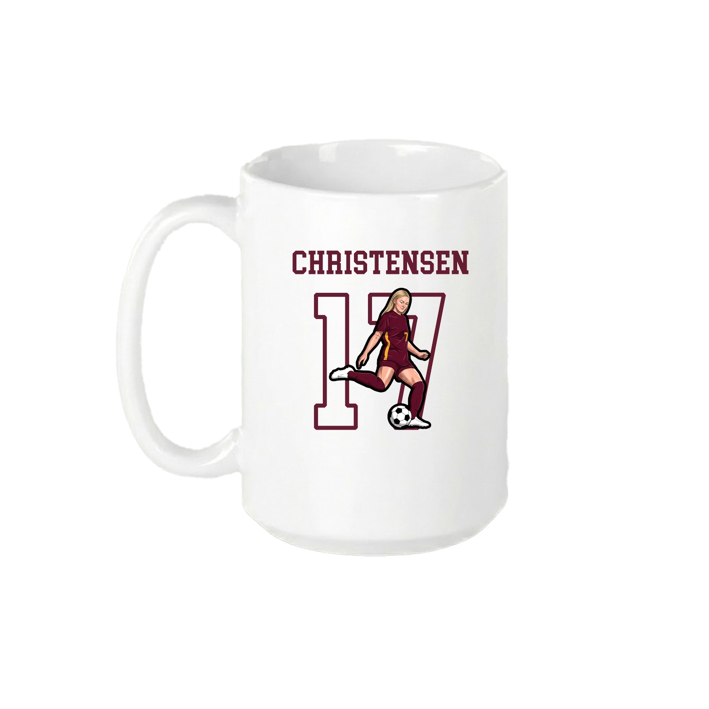 15oz Coffee Mug — Shirsey in White
