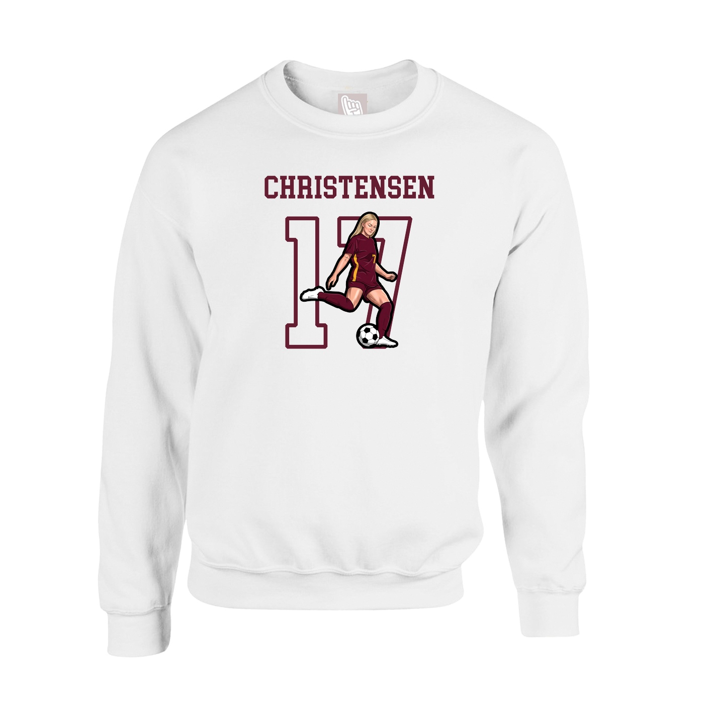 Fleece Crew — Shirsey in White