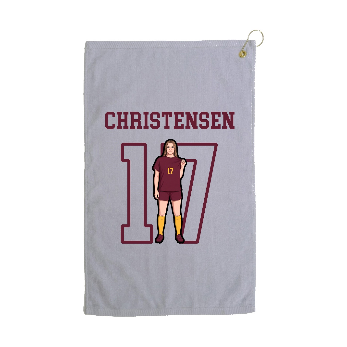 Golf Towel — Shirsey in Grey