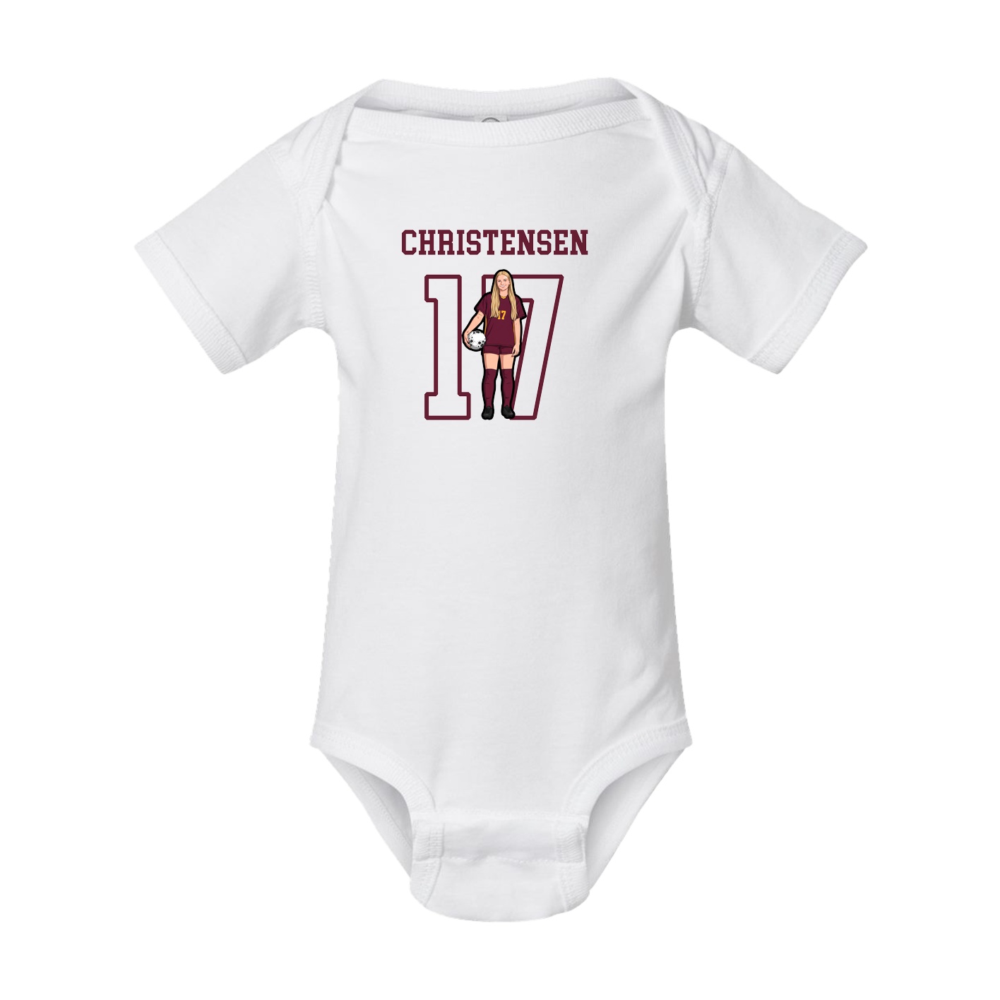 Baby Onesie — Shirsey in White