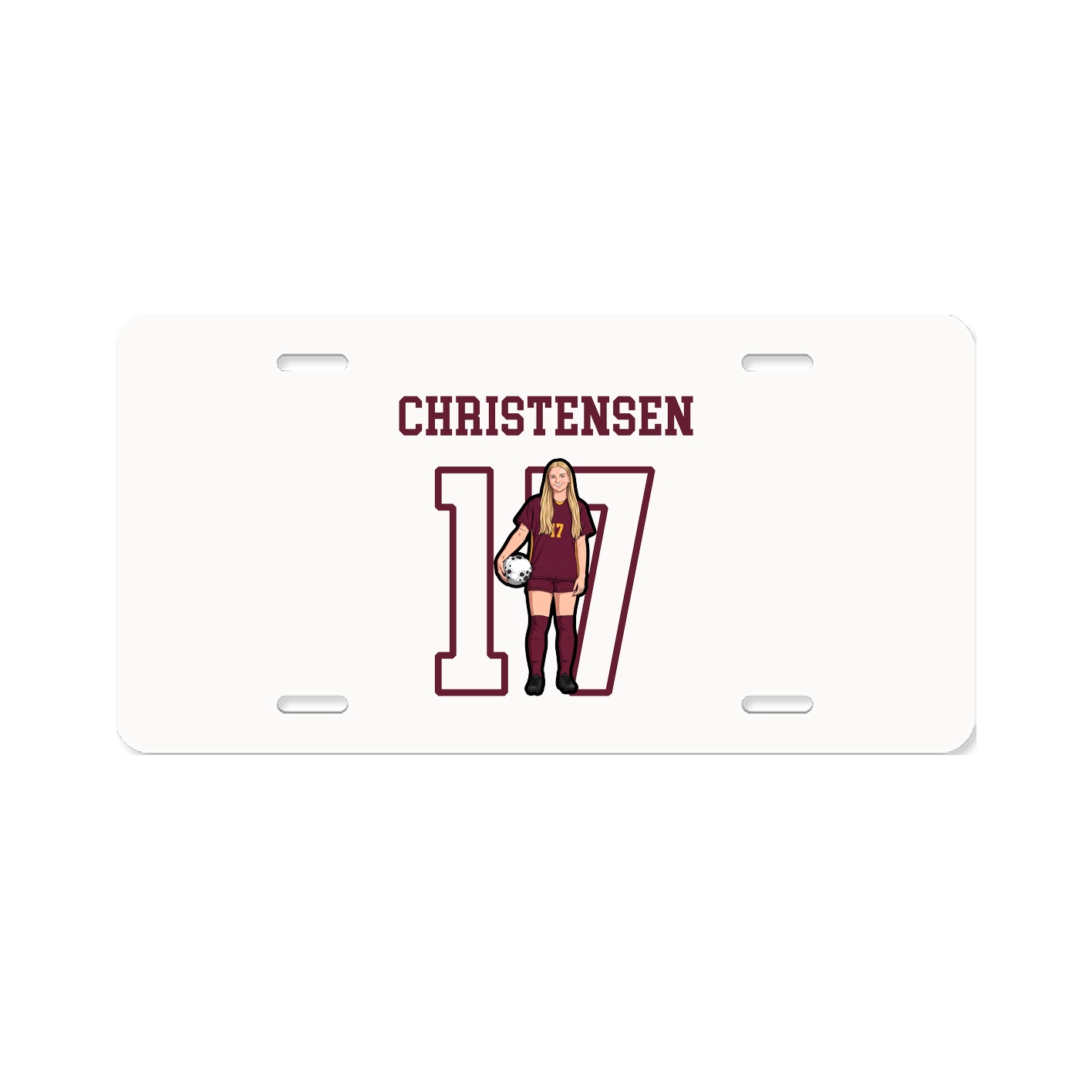 License Plate — Shirsey in Classic