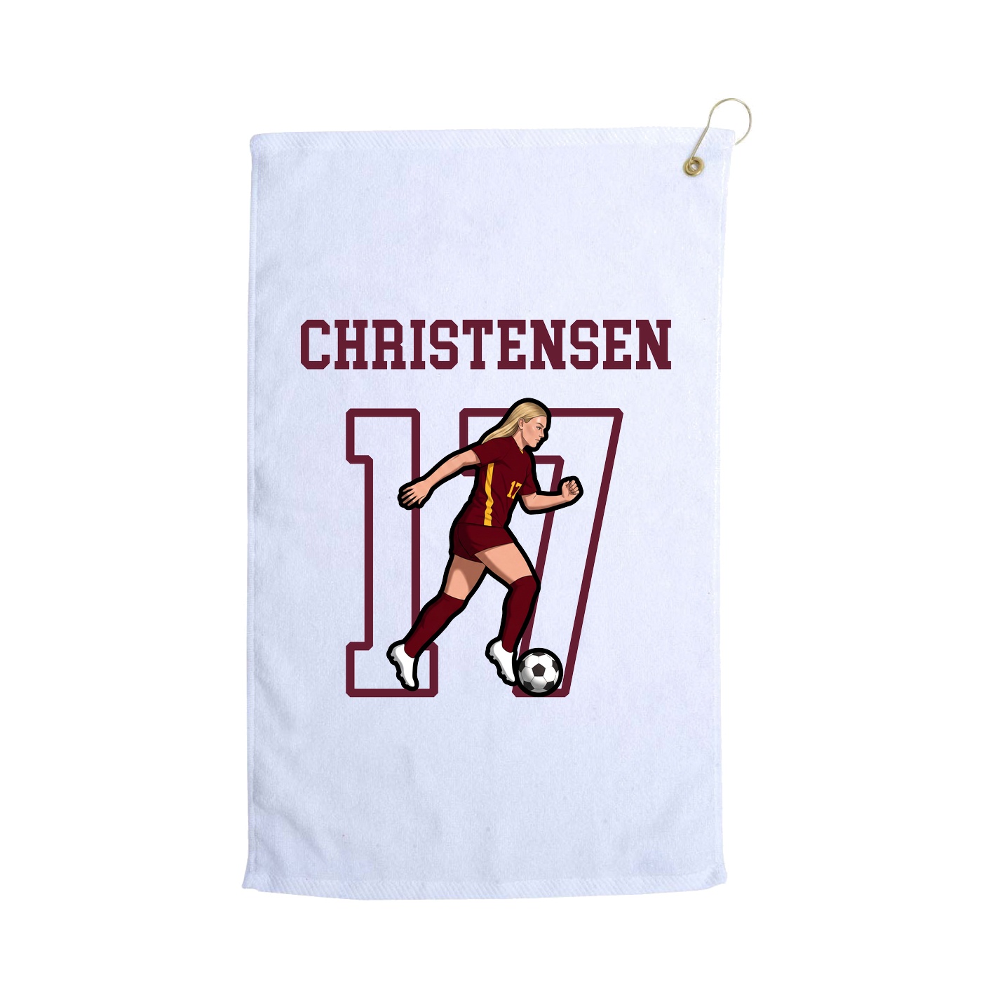 Golf Towel — Shirsey in White