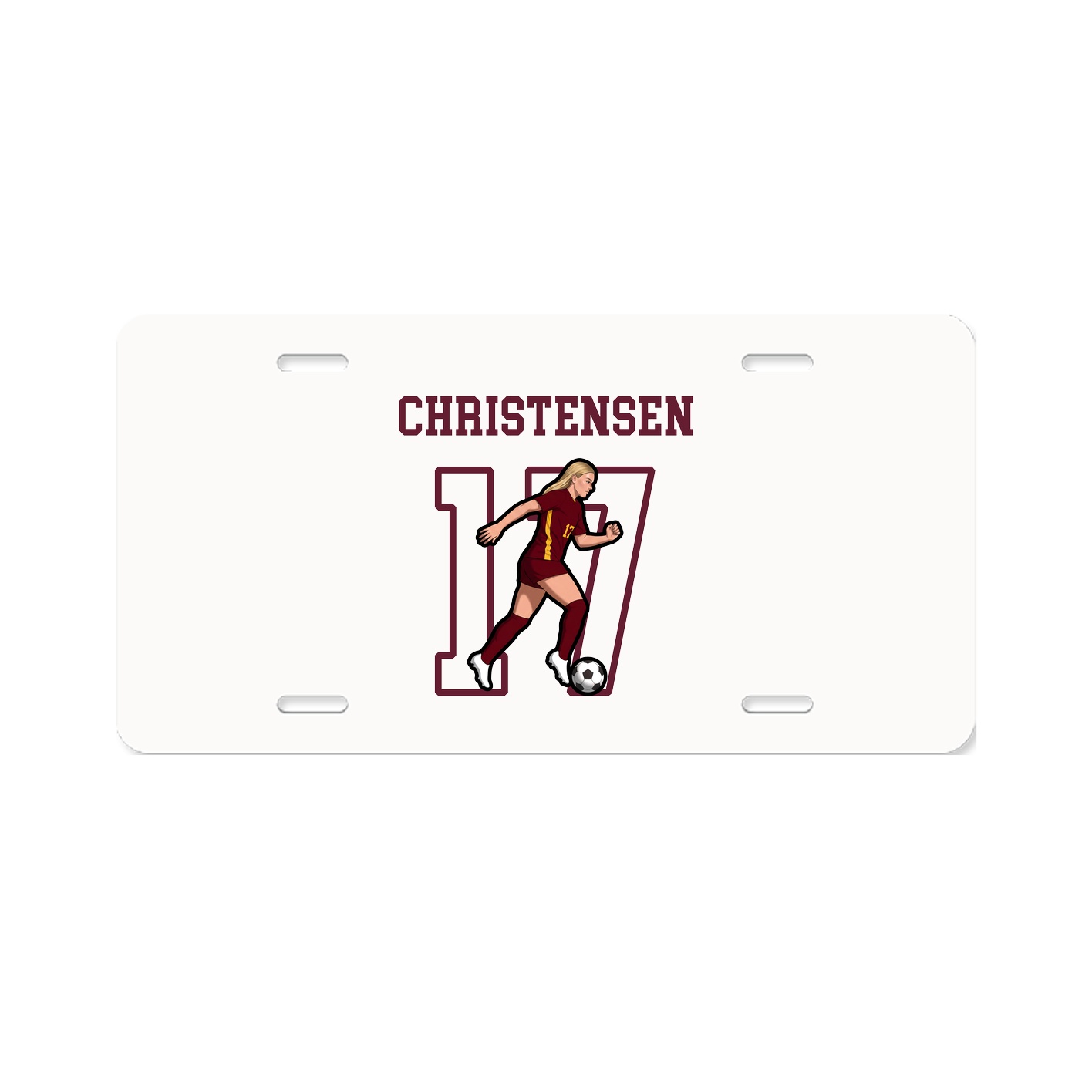 License Plate — Shirsey in Classic