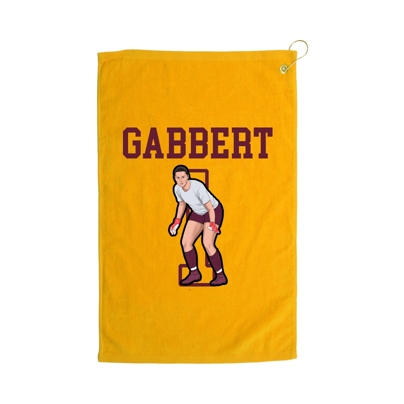 Golf Towel — Shirsey in Gold