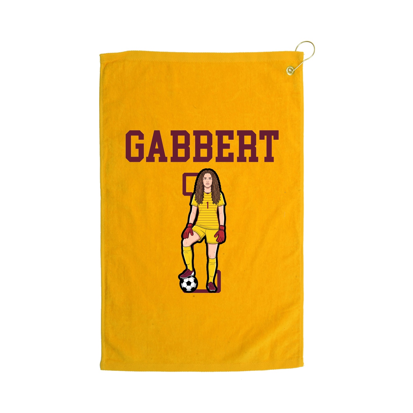 Golf Towel — Shirsey in Gold