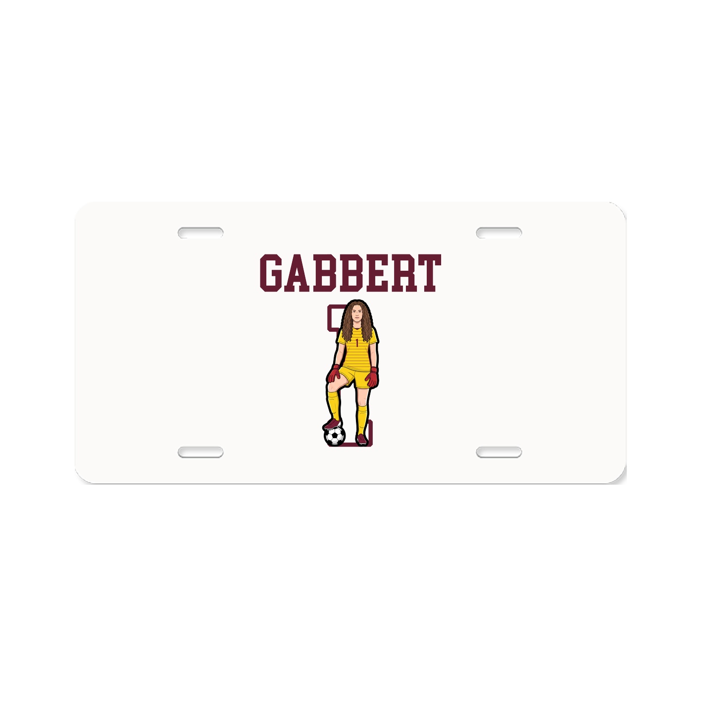 License Plate — Shirsey in Classic