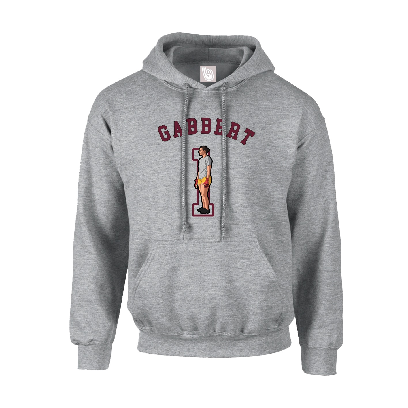 Hoodie — Shirsey Arch in Grey