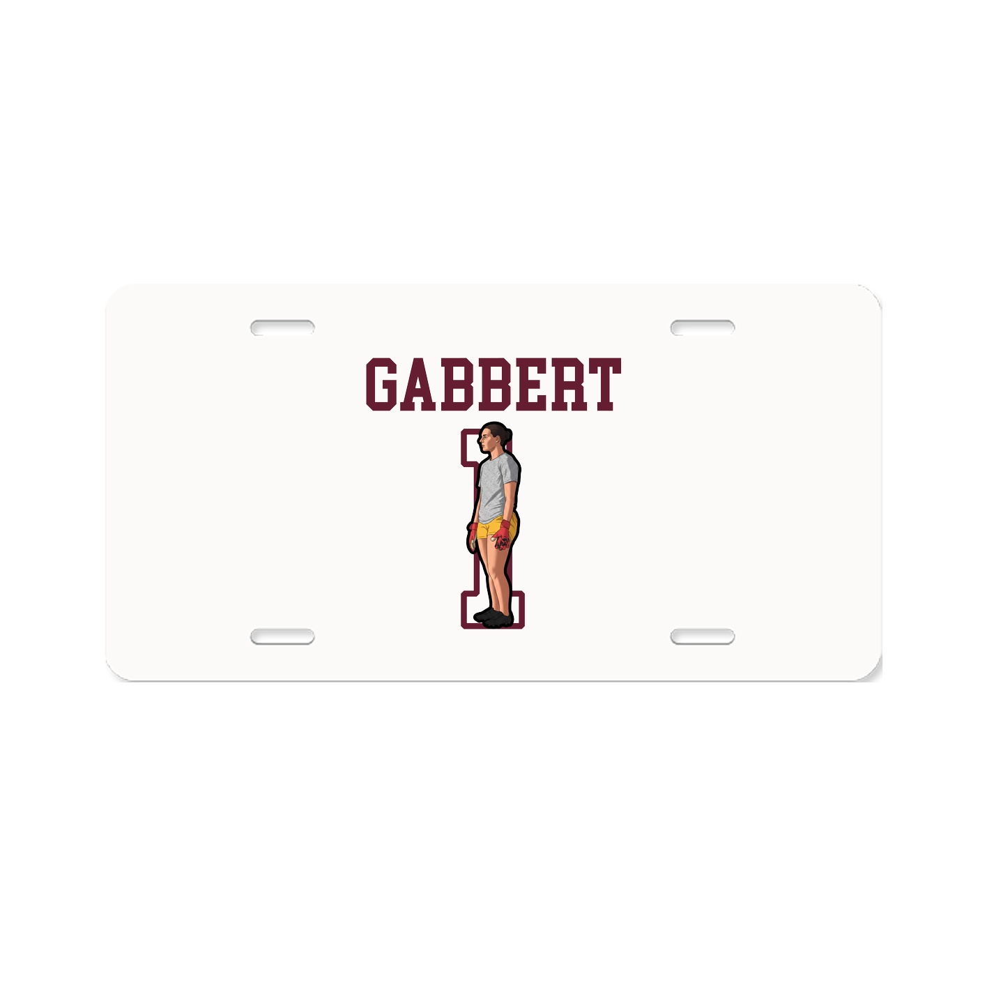 License Plate — Shirsey in Classic