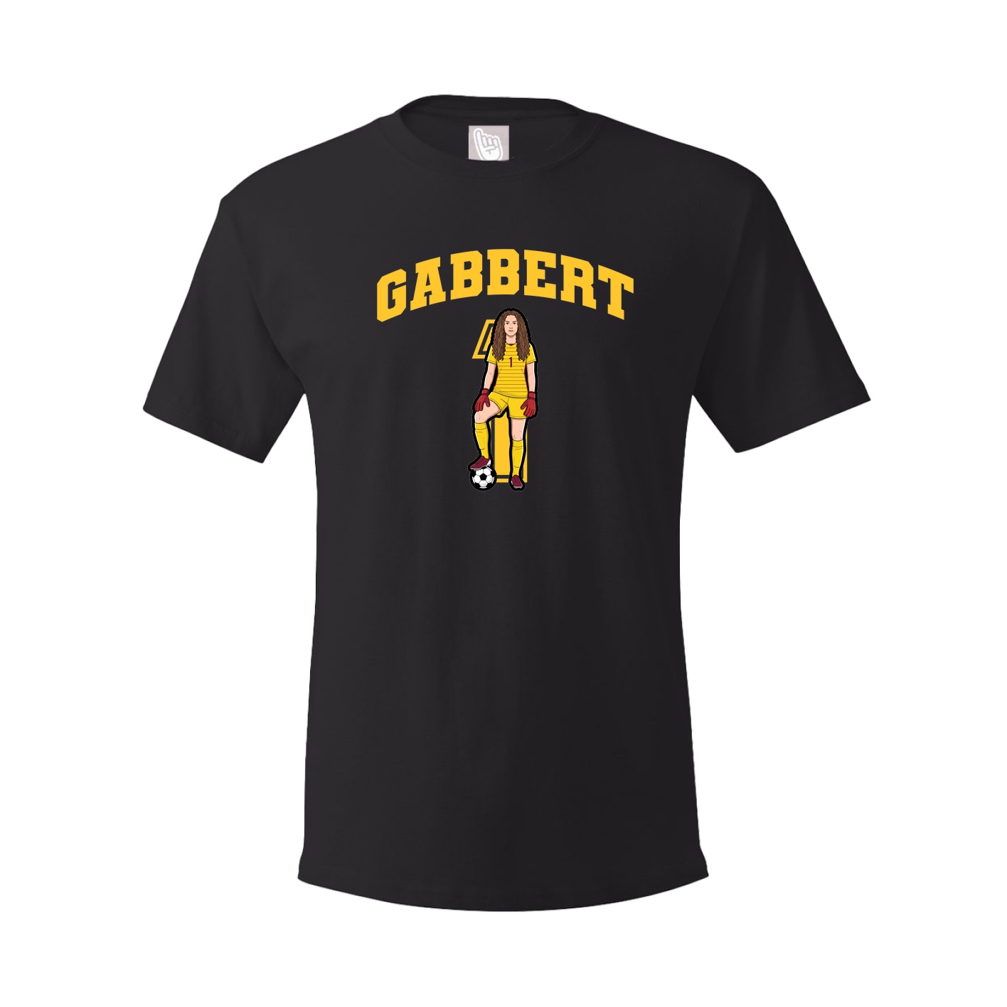 Youth Tee — Number in Black
