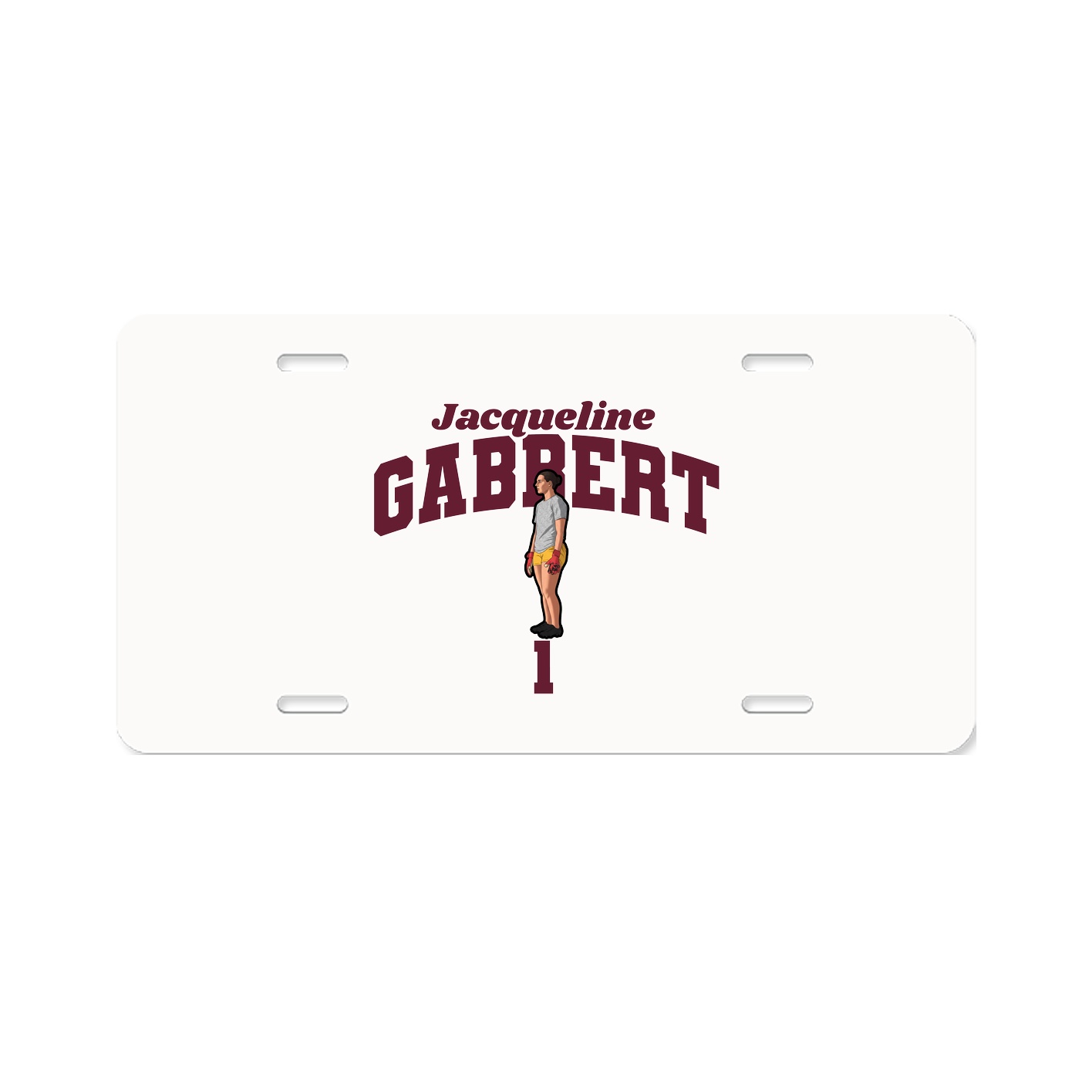 License Plate — Signature Arch in Classic