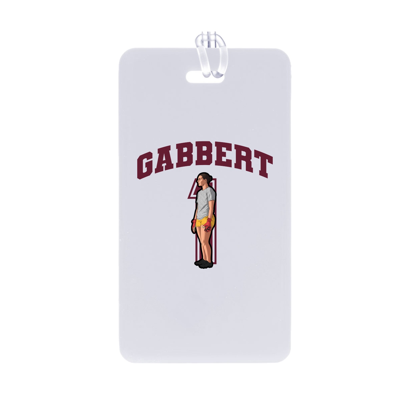 Bag Tag — Number in Classic