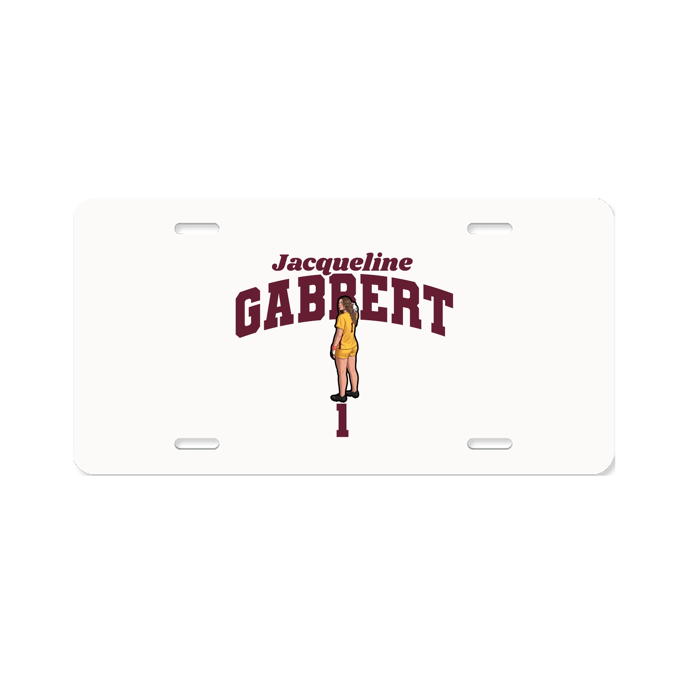License Plate — Signature Arch in Classic