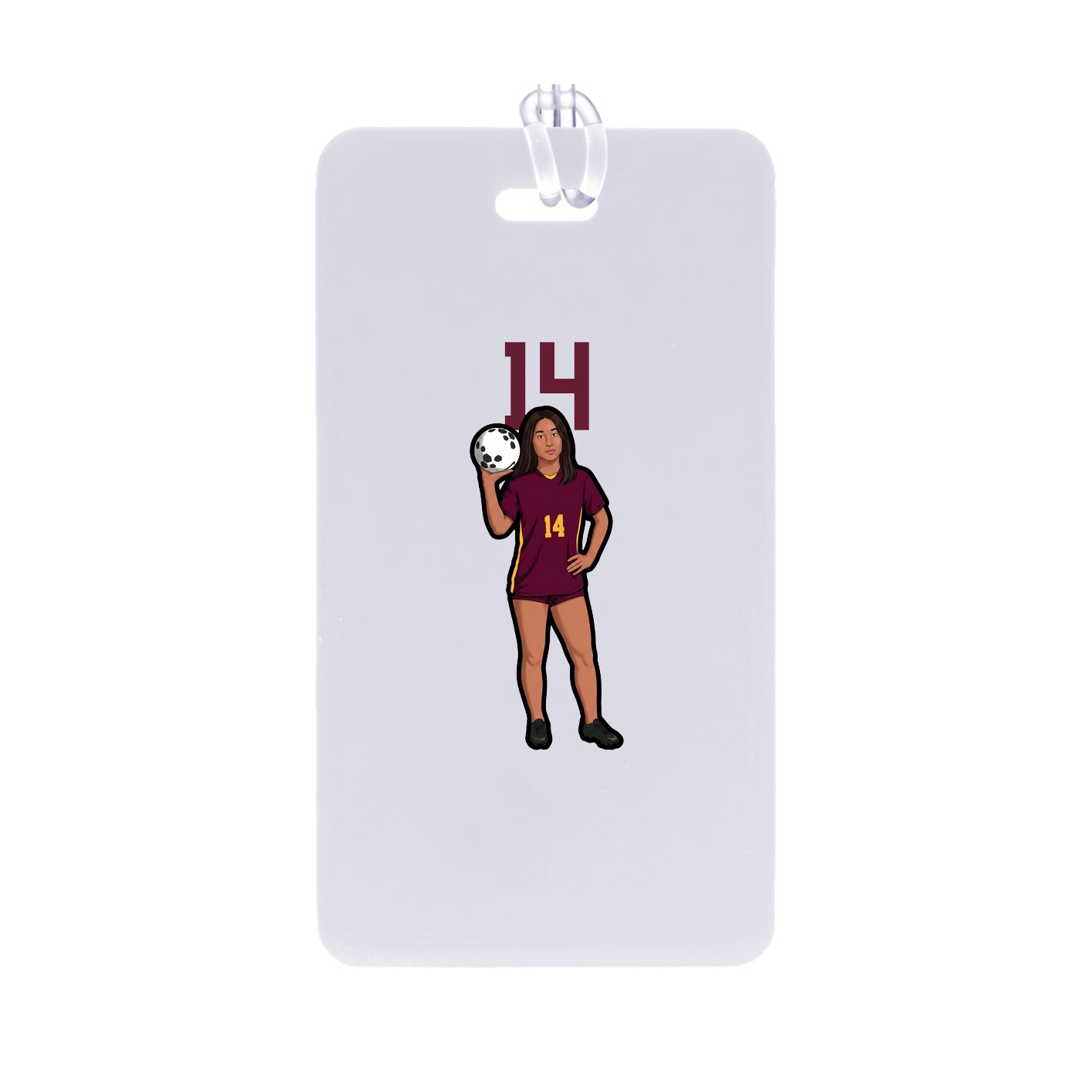 Bag Tag — Number Top in Classic