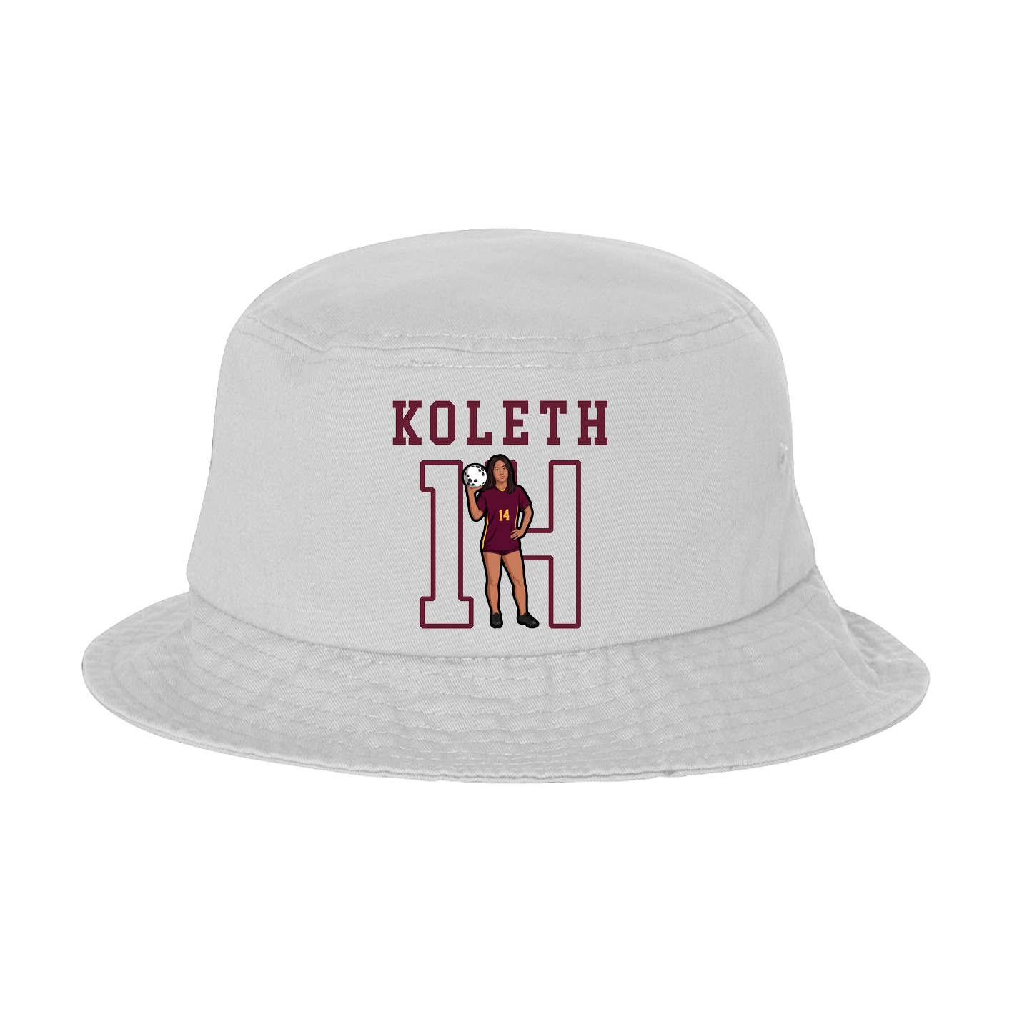 Bucket Cap — Shirsey in White