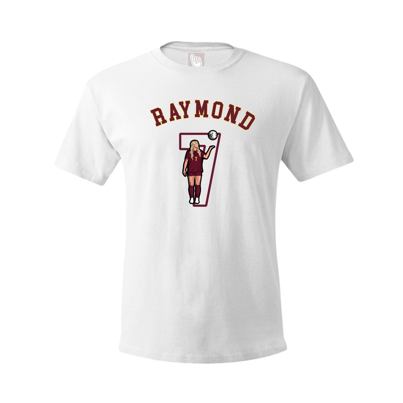 Youth Tee — Shirsey Arch in White