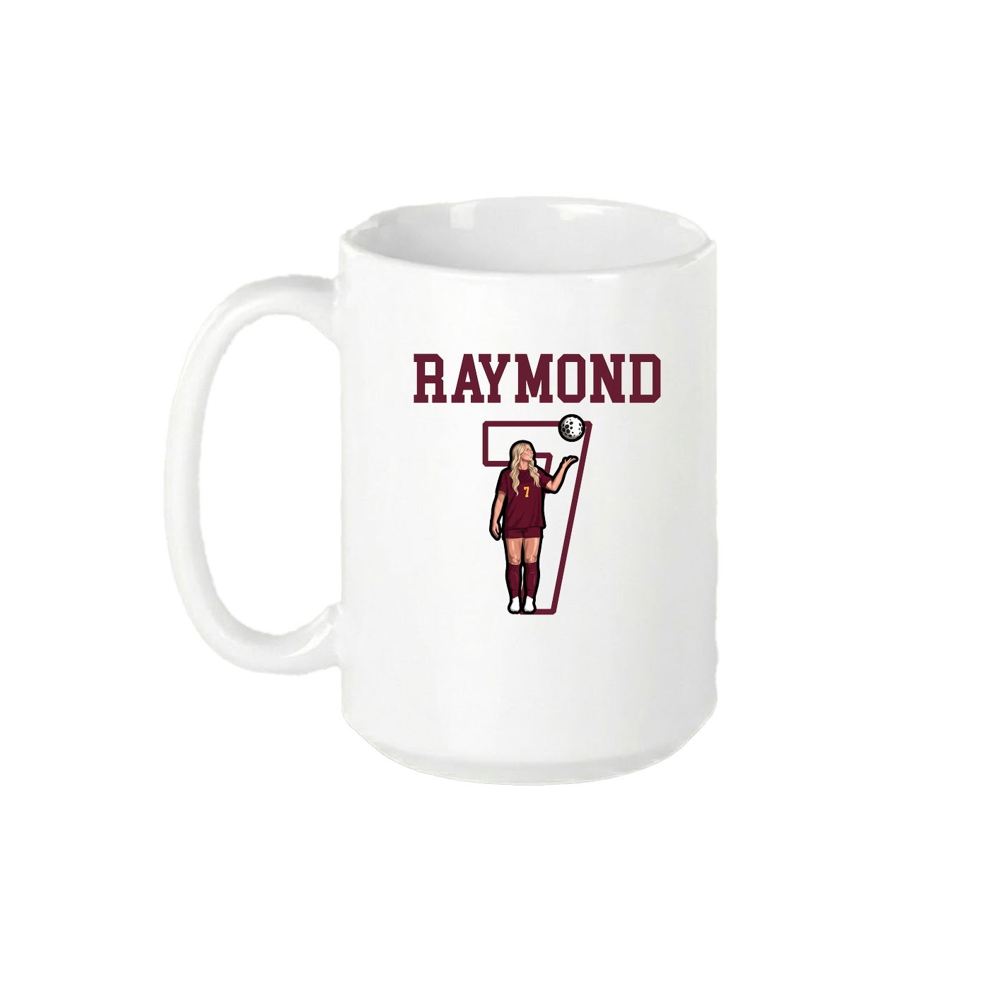 15oz Coffee Mug — Shirsey in White