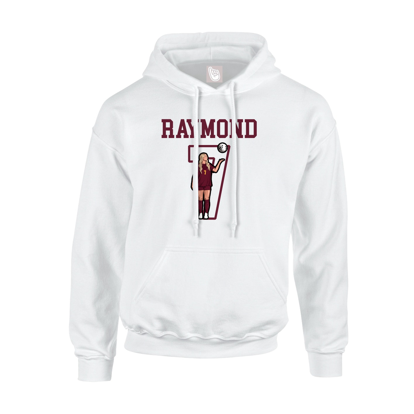 Youth Hoodie — Shirsey in White