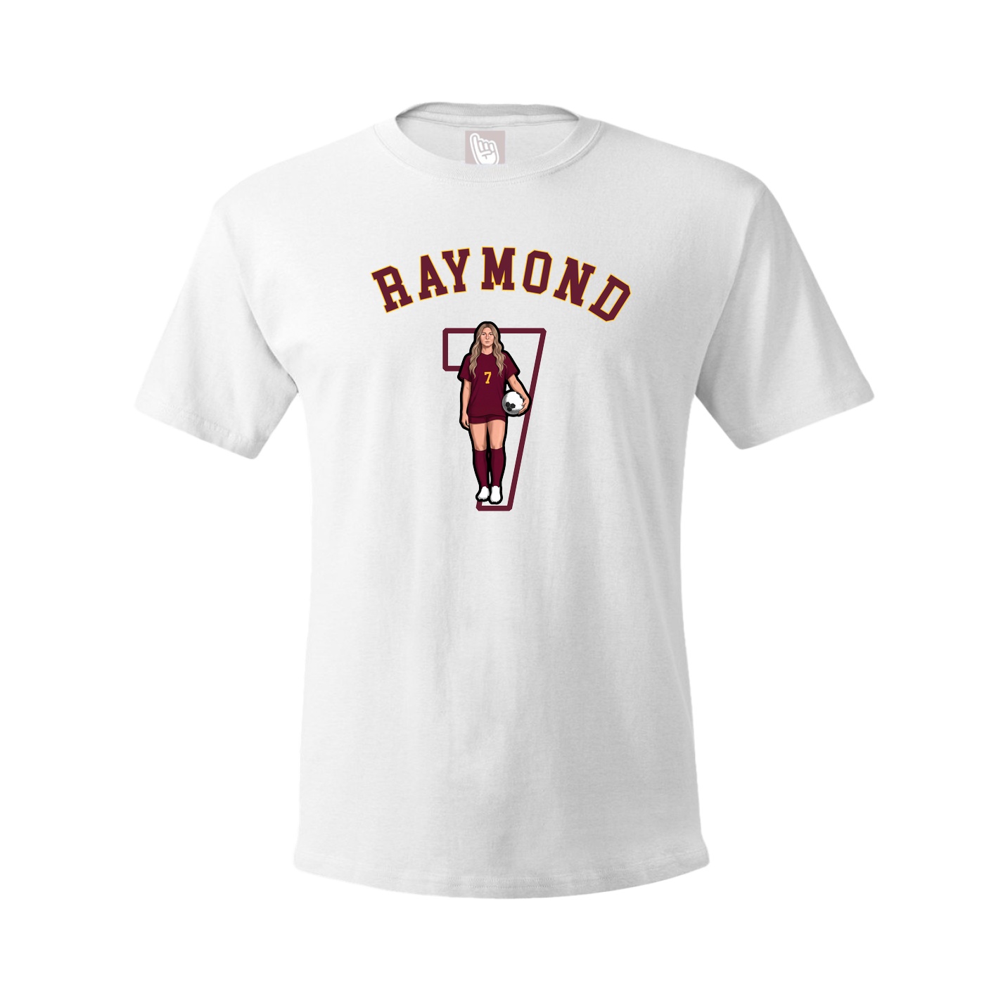 Tee — Shirsey Arch in White