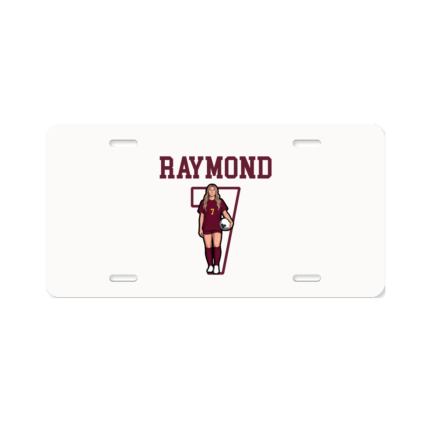 License Plate — Shirsey in Classic