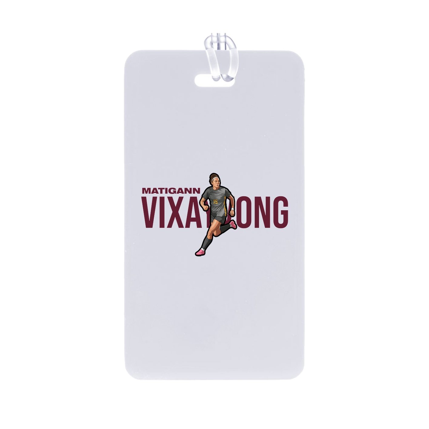 Bag Tag — Player Name in Classic
