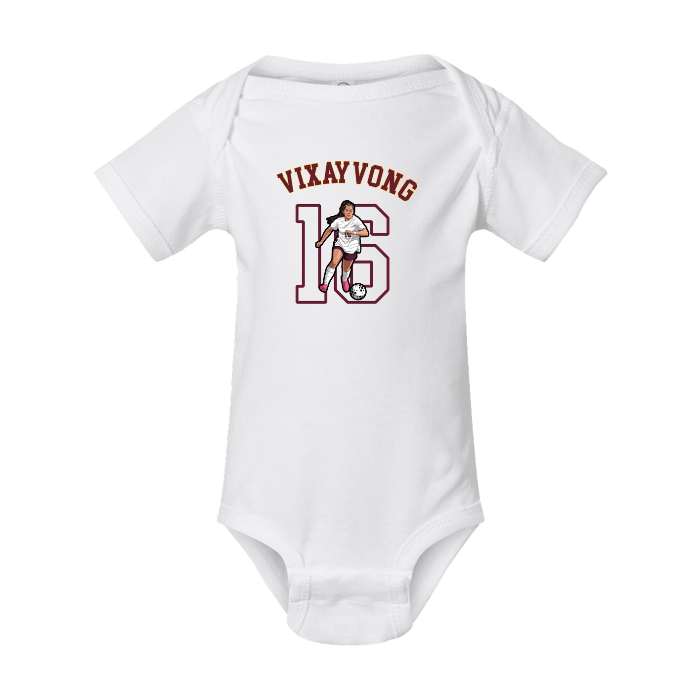 Baby Onesie — Shirsey Arch in White