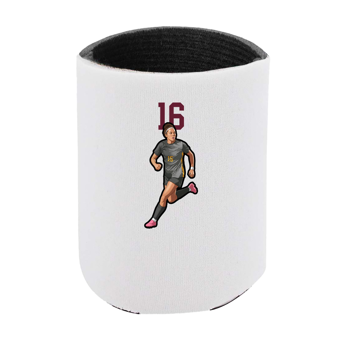 Can Holder — Number Top in White