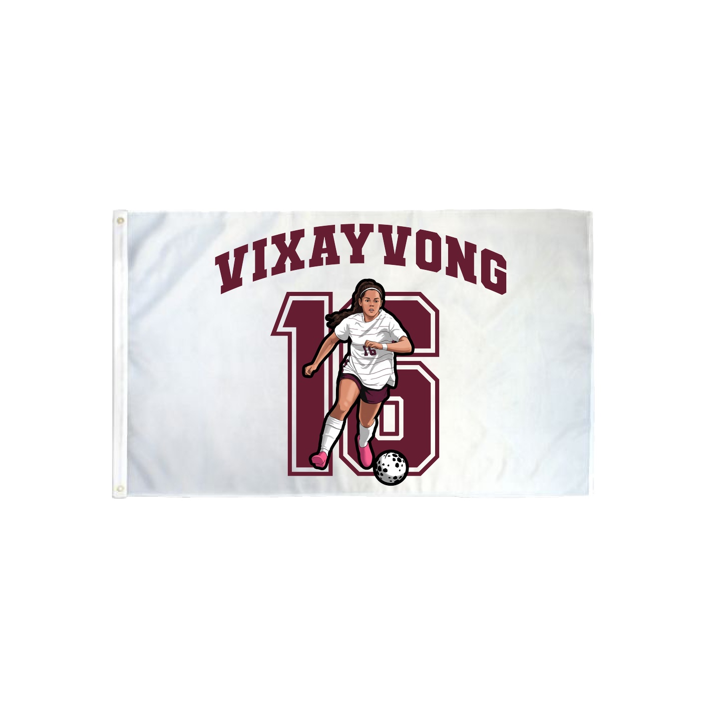 3x5 Flag — Number in Classic