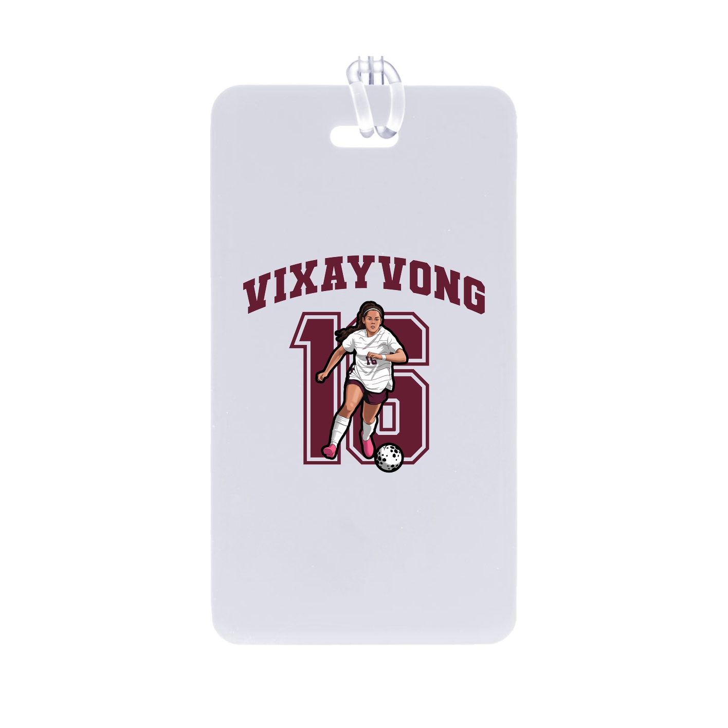 Bag Tag — Number in Classic