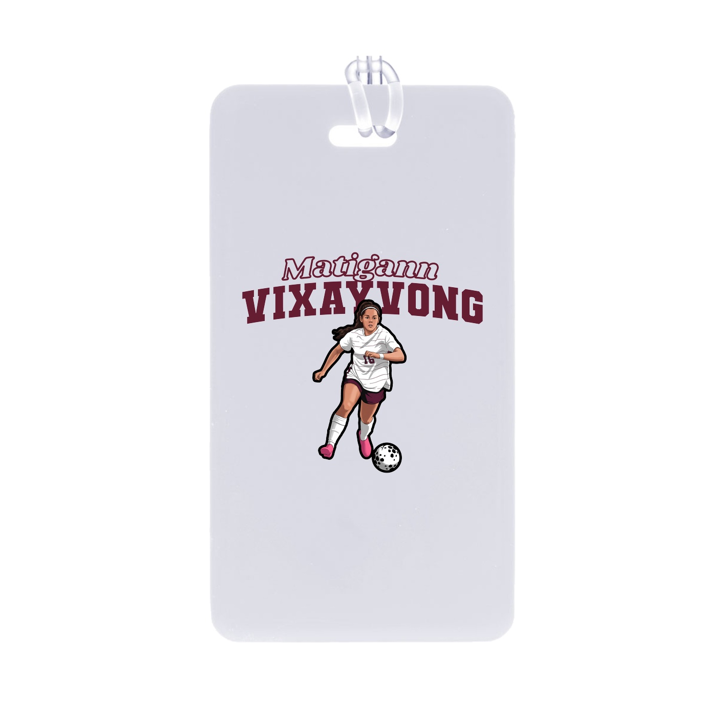 Bag Tag — Name Arch in Classic