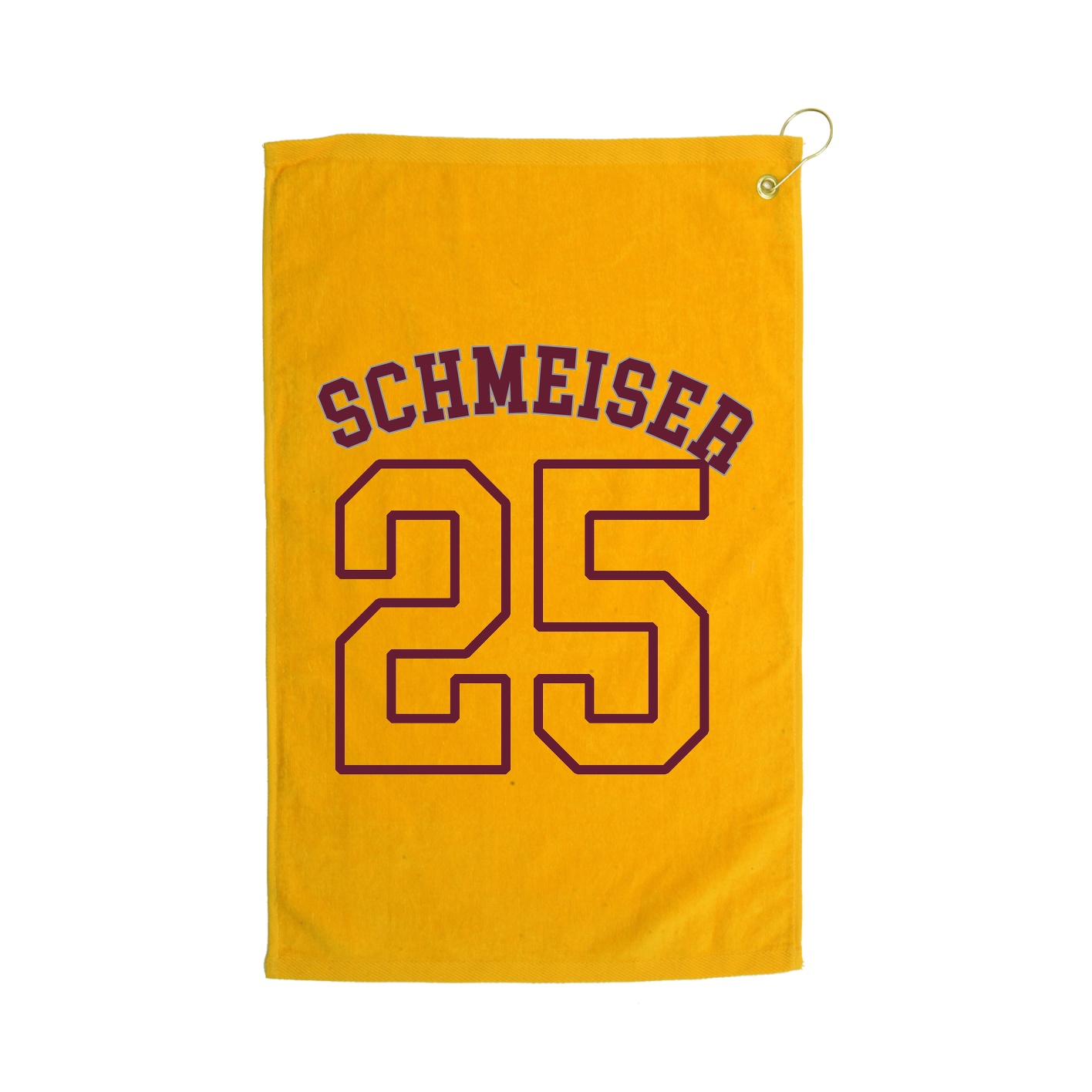 Golf Towel — Shirsey Arch in Gold