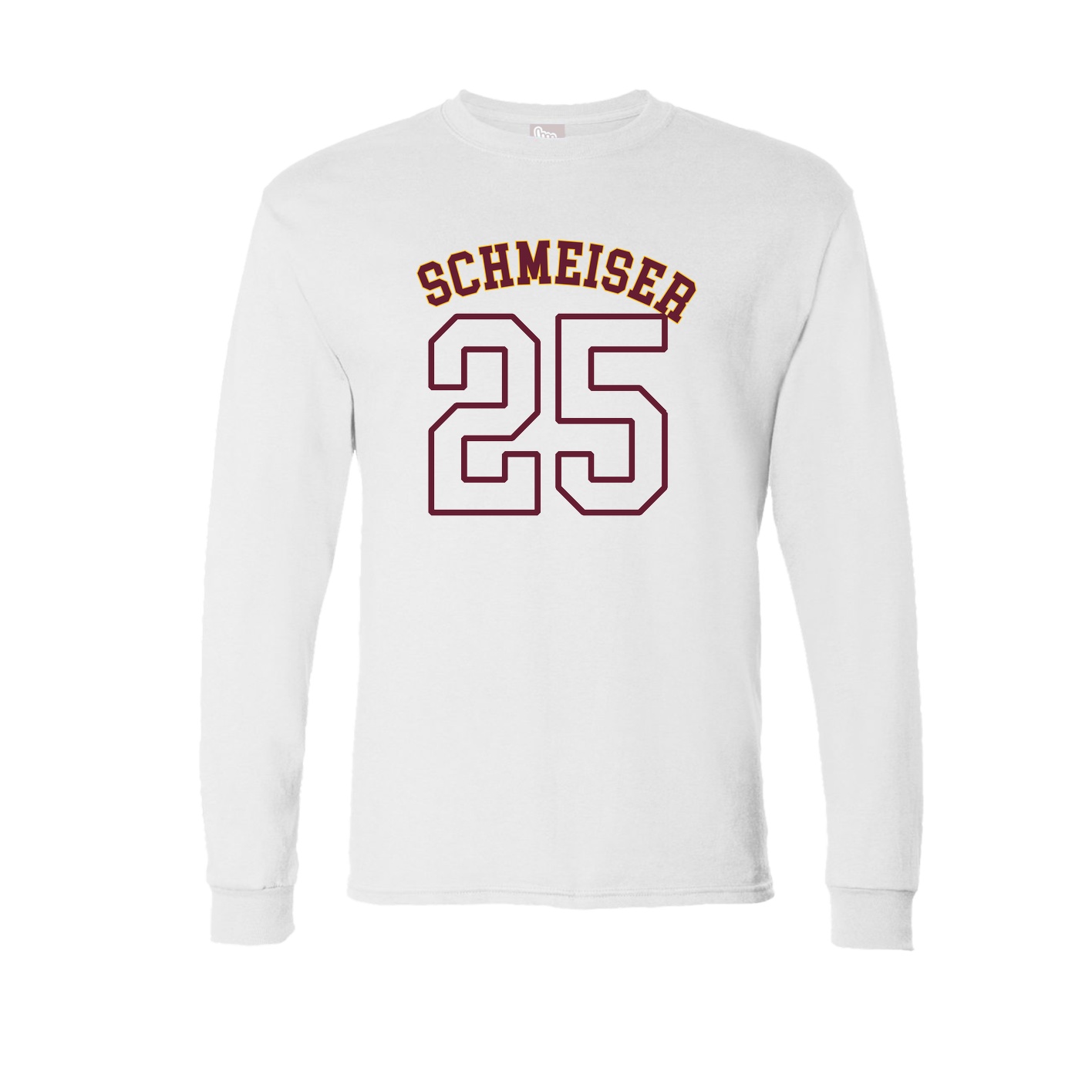 Long Sleeve Tee — Shirsey Arch in White