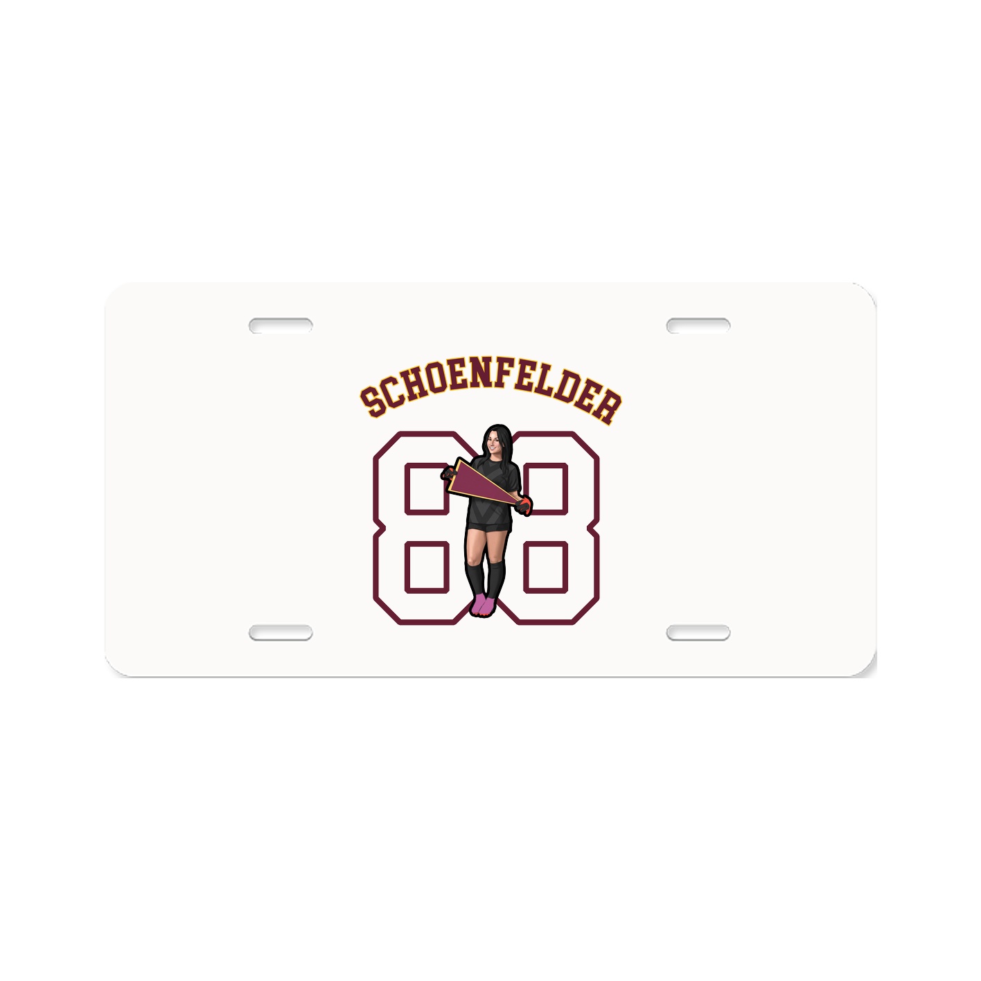 License Plate — Shirsey Arch in Classic