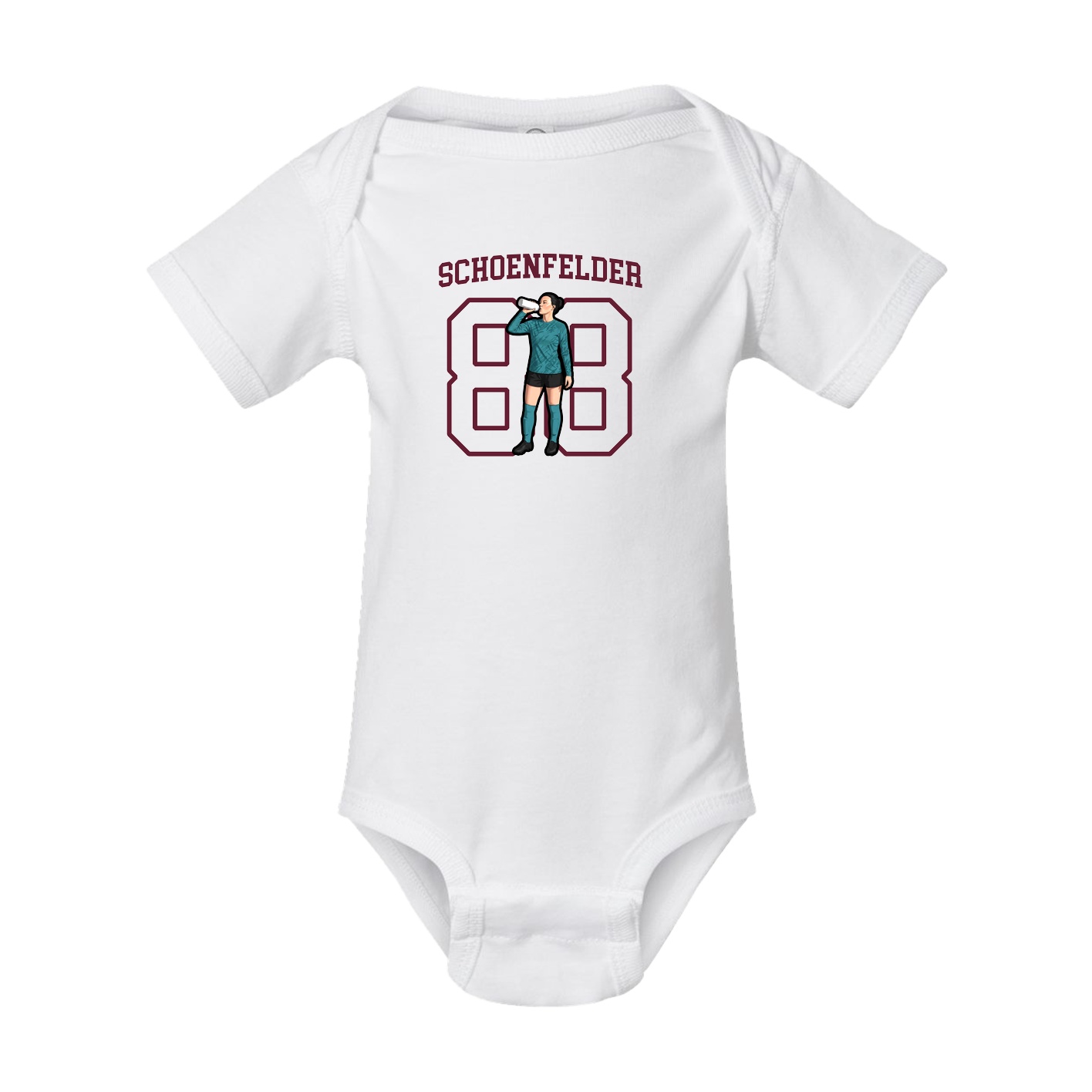 Baby Onesie — Shirsey in White